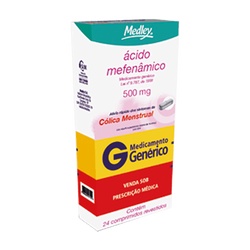 Acido Mefenamico 500mg C/24 Cp Medle