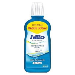 Antisseptico Bucal Hillo 500ml Menta