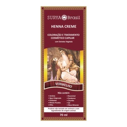 Tint Henna Surya Creme Vermelho