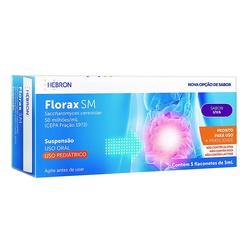Florax Sm Ped C 5flac 5ml(uva)