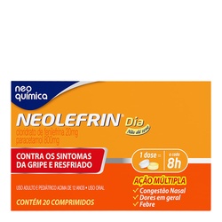 Neolefrin Dia 20+4+800mg C/20 Comp