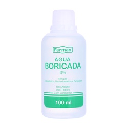 Agua Boricada Farmax 100ml