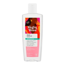 Agua Micelar Facial Negra Rosa 200ml