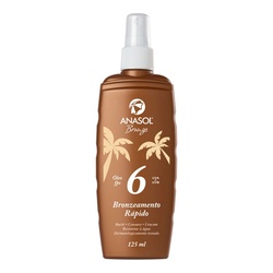 Oleo Bronzeador Anasol Fps6 125ml