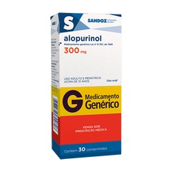 Alopurinol 300mg C/30 Cpr Sandoz