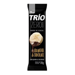 Barra Cereais Trio Banana C/ Choc Zero 20g