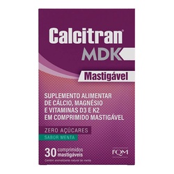Calcitran Mdk Mastigavel C/30 Comp