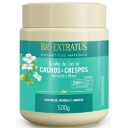 Banho De Creme Cachos E Crespos 500g Bio Extratus
