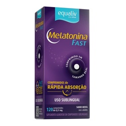 Equaliv Melatonina Fast 0,21mg C/120 Comp Adulto