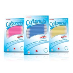Hastes Flex Cotonela  Azul 75 Unidades