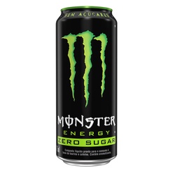 Energetico Monster Energy Green S/ Acucar Lt 473ml