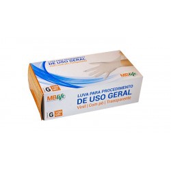Luva Latex C/ Po G Medix 100un