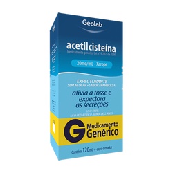 Acetilcisteina 20mg Xpe Fr 120ml Inf