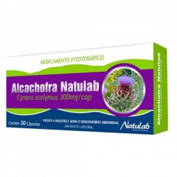 Alcachofra 300mg 30 Comp Natulab