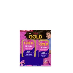 Kit Niely Gold Sh 275ml + Cond 175ml Salva Fios