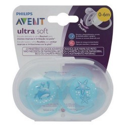Ch Ultra Soft Tam 2 Dupla Decorada 0-6m Menino C/2 Und