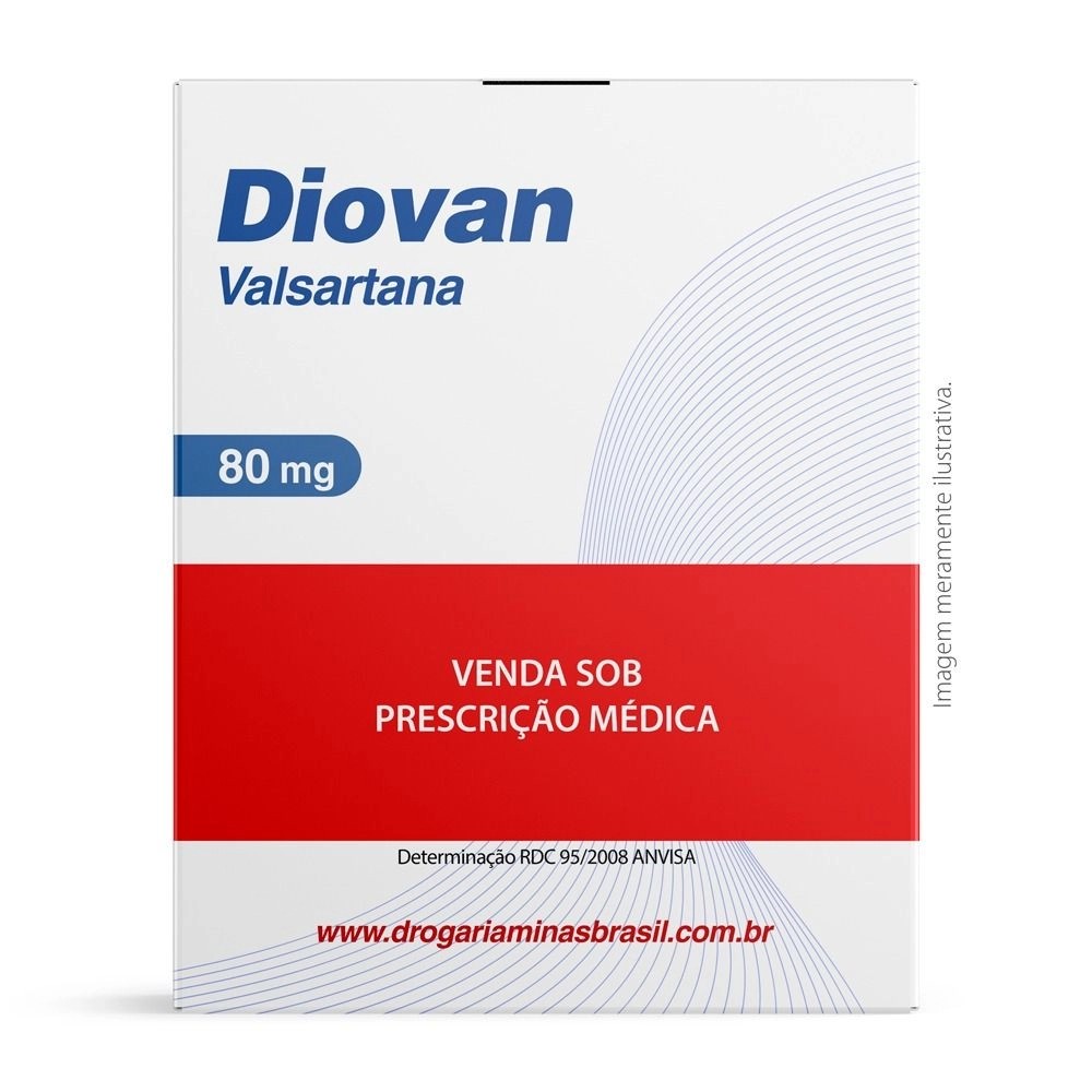 Diovan 80mg Caixa Com 28 Comprimidos Revestidos
